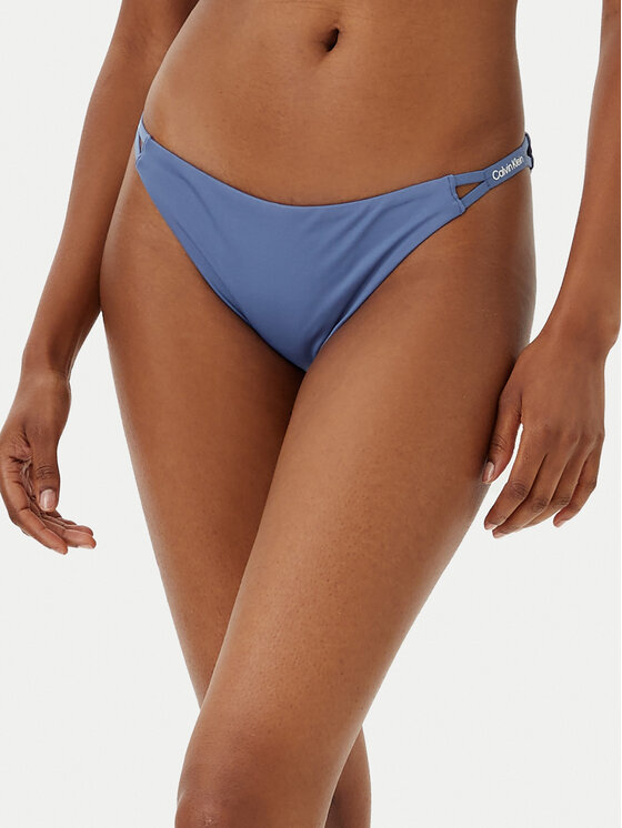 Calvin Klein Swimwear Долнище на бански KW0KW02796 Син за Жени цена