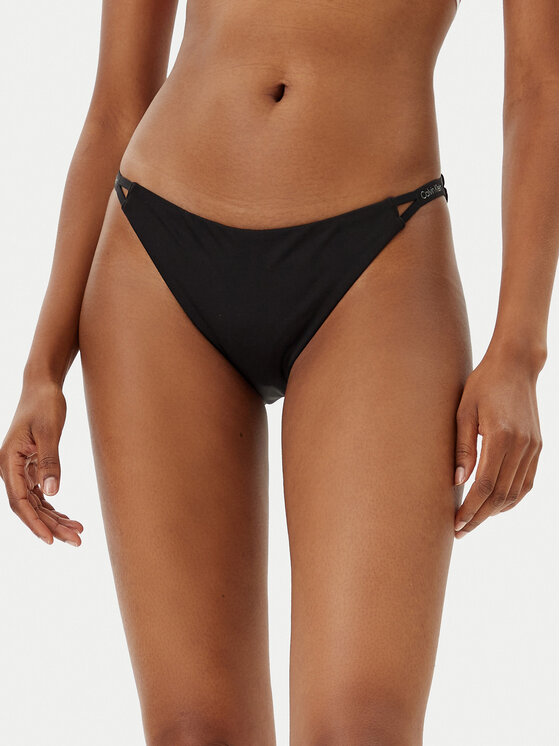 Calvin Klein Swimwear Долнище на бански KW0KW02796 Черен за Жени цена