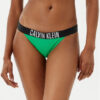 Calvin Klein Swimwear Долнище на бански KW0KW02857 Зелен за Жени цена