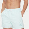 Calvin Klein Swimwear Плувни шорти KM0KM01101 Зелен Regular Fit за Мъже цена
