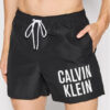 Calvin Klein Swimwear Плувни шорти Medium KM0KM00739 Черен Regular Fit за Мъже цена