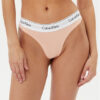 Calvin Klein Underwear Бикини тип прашка 0000F3786E Оранжев за Жени цена