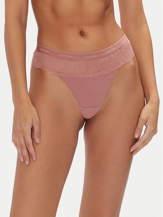 Calvin Klein Underwear Бикини тип прашка 000QF7980E Розов за Жени цена
