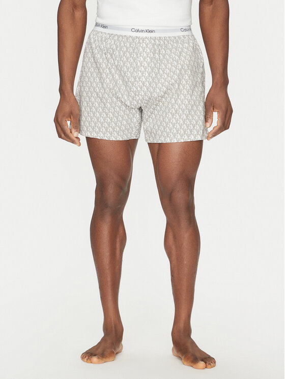 Calvin Klein Underwear Боксерки LV00NM2831 Сив за Мъже цена
