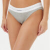 Calvin Klein Underwear Класически дамски бикини LV00QF8022 Сив цвят на ниска цена