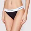 Calvin Klein Underwear Класически дамски бикини Tanga 000QF4977A Черен за Жени цена