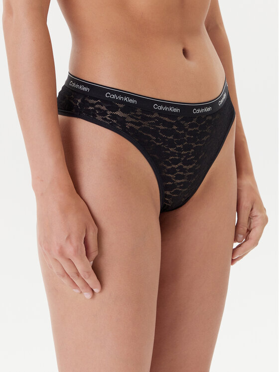 Calvin Klein Underwear Комплект 3 чифта бикини бразилиана 000QD5225E Цветен за Жени цена