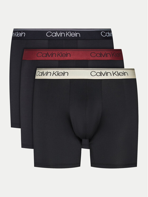 Calvin Klein Underwear Комплект 3 чифта боксерки 000NB2570A Черен за Мъже цена