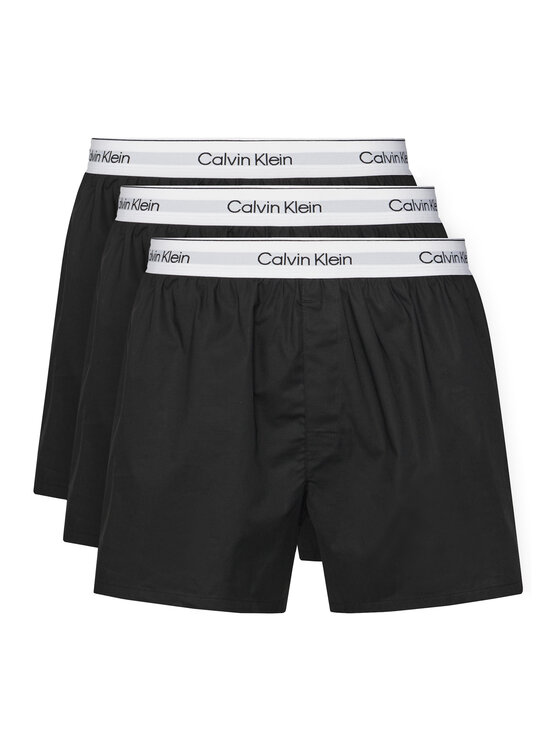 Calvin Klein Underwear Комплект 3 чифта боксерки LV00NB4267 Черен за Мъже цена