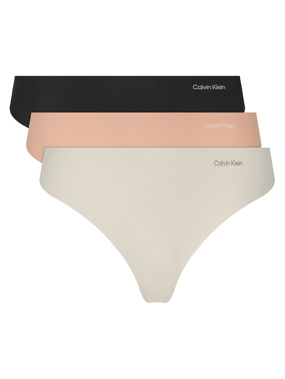 Calvin Klein Underwear Комплект 3 чифта класически бикини 000QD3558E Цветен за Жени цена