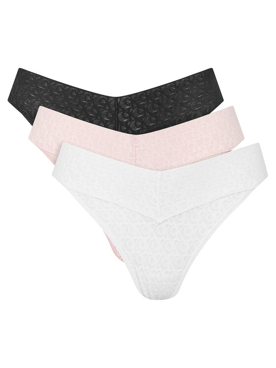 Calvin Klein Underwear Комплект 3 чифта класически бикини LV00QD5305 Цветен за Жени цена