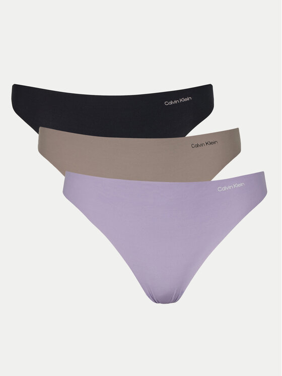 Calvin Klein Underwear Комплект 3 чифта прашки 000QD3558E Цветен за Жени цена