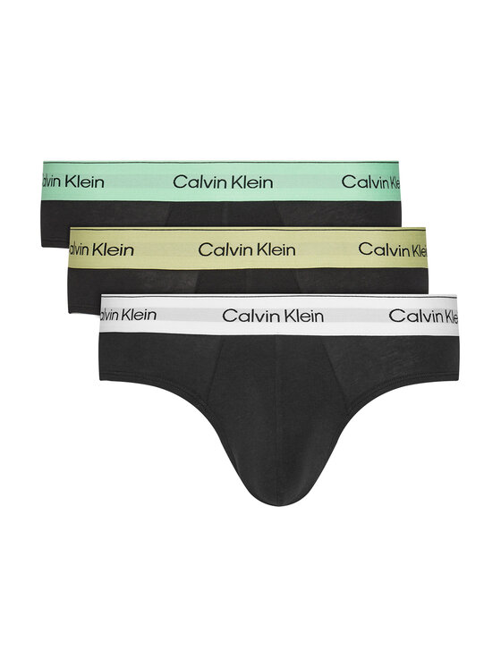 Calvin Klein Underwear Комплект 3 чифта слипове LV00NB4388 Черен за Мъже цена