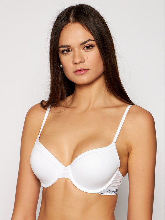 Calvin Klein Underwear Сутиен с банели 0000F3784E Бял за Жени цена