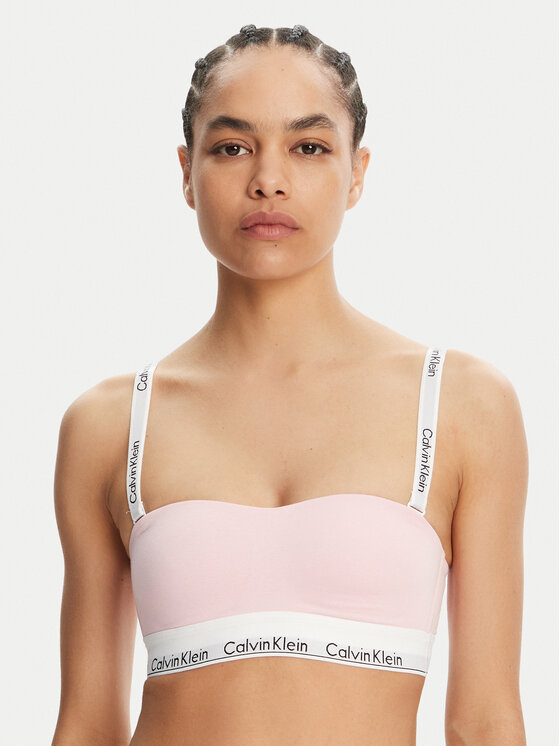 Calvin Klein Underwear Сутиен-топ 000QF7628E Розов за Жени цена