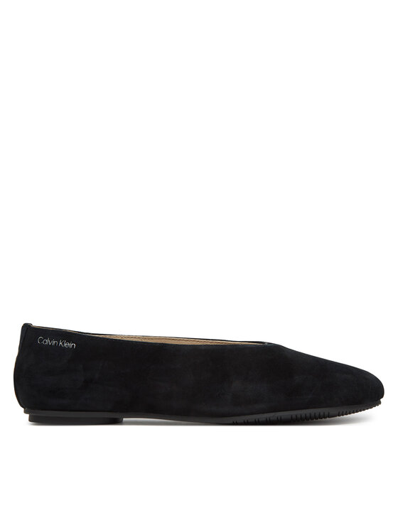 Calvin Klein Балеринки Ballerina Round Hw Sue HW0HW02565 Черен за Жени цена