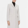 Calvin Klein Вълнено палто Essential K20K206877 Екрю Regular Fit за Жени цена
