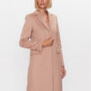 Calvin Klein Вълнено палто K20K205670 Бежов Regular Fit за Жени цена