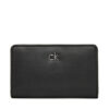 Calvin Klein Голям дамски портфейл Ck Re-Lock Medium Bifold LV04F1033G Черен за Жени цена