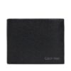 Calvin Klein Голям мъжки портфейл Warmth Trifold 10Cc W/Coin L K50K507969 Черен за Мъже цена