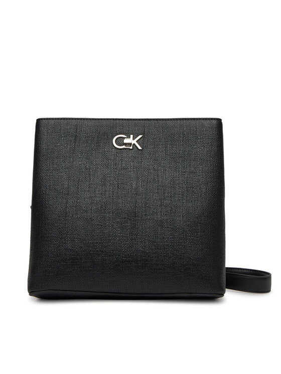 Calvin Klein Дамска чанта Ck Bucket Bag_Tex K60K613179 Черен за Жени цена