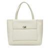 Calvin Klein Дамска чанта Ck Medium Shopper_Tex K60K613178 Бял за Жени цена