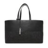 Calvin Klein Дамска чанта Ck Mixmedia Shopper_Raffia K60K613167 Черен за Жени цена