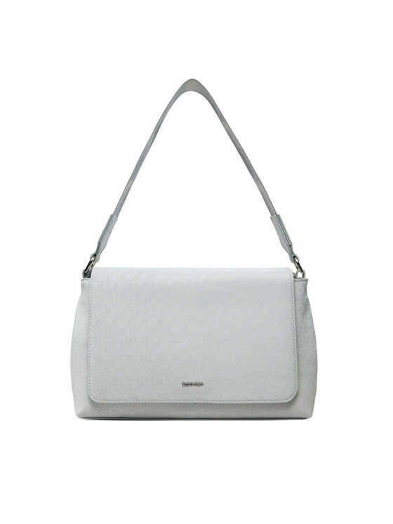 Calvin Klein Дамска чанта Ck Must Satchel_Mono K60K613181 Сив за Жени цена