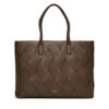 Calvin Klein Дамска чанта Ck Woven Medium Shopper K60K612994 Кафяв за Жени цена
