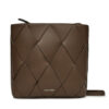Calvin Klein Дамска чанта Ck Woven Square Crossbody K60K612991 Кафяв за Жени цена
