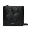 Calvin Klein Дамска чанта Ck Woven Square Crossbody K60K612991 Черен за Жени цена