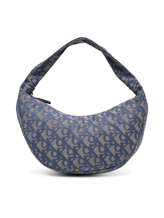 Calvin Klein Дамска чанта Ckj Monogram Pinched Medium Shou LV04F3206G Син за Жени цена