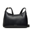 Calvin Klein Дамска чанта Hardware Strap Medium Crossbody K60K613028 Черен за Жени цена