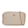 Calvin Klein Дамска чанта Minimal Mono Camera Bag LV04K1086G Бежов за Жени цена