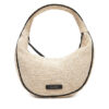 Calvin Klein Дамска чанта Pinched Raffia Medium Shoulder B LV04F3079G Бежов за Жени цена