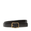 Calvin Klein Дамски колан Classic Square Buckle Belt 20Mm LV04F7036G Черен цвят на ниска цена