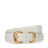 Calvin Klein Дамски колан Sarah 2 Piece Logo Buckle Belt 25Mm LV04K7012G Бял за Жени цена