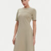 Calvin Klein Ежедневна рокля K20K208151 Бежов Regular Fit за Жени цена