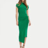 Calvin Klein Ежедневна рокля LV044C237G Зелен Slim Fit за Жени цена