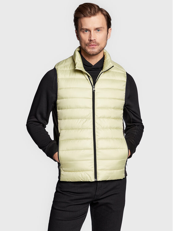 Calvin Klein Елек Side Logo K10K108292 Зелен Regular Fit за Мъже цена
