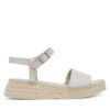 Calvin Klein Еспадрили Wedge Rope Sandal Lth HW0HW02546 Бял за Жени цена