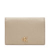 Calvin Klein Калъф за кредитни карти Min Monogram 6cc Flap Cardcase LV04F1063G Кафяв за Мъже цена