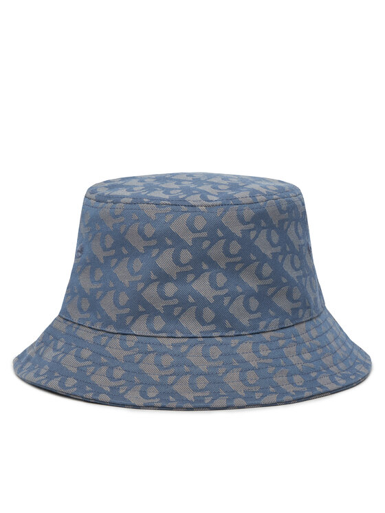 Calvin Klein Капела Logo Jacquard Bucket Hat LV04K5059G Син за Жени цена