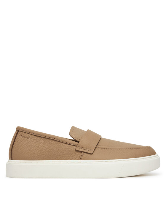Calvin Klein Мокасини Moccasin Lth Unlined HM0HM01813 Кафяв за Мъже цена