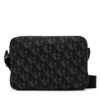 Calvin Klein Мъжка чантичка Unstructured Monogram Camera Bag LV04G3179G Черен за Мъже цена
