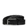 Calvin Klein Мъжки колан Ck Casual Elongated Braided 35mm K50K512655 Черен за Мъже цена