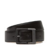 Calvin Klein Мъжки колан Classic Buckle Belt 38Mm LV04D7012G Черен цвят на ниска цена