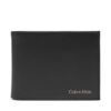 Calvin Klein Мъжки портфейл Ck Smooth Billfold W/ Coin Walle LV04D1105G Черен за Мъже цена