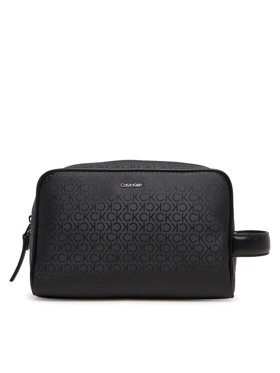 Calvin Klein Несесер Ck Sleek Washbag Mono K50K512944 Черен за Мъже цена