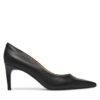 Calvin Klein Обувки на ток Pump 70 Pointy Hw Bar Lth HW0HW02561 Черен за Жени цена
